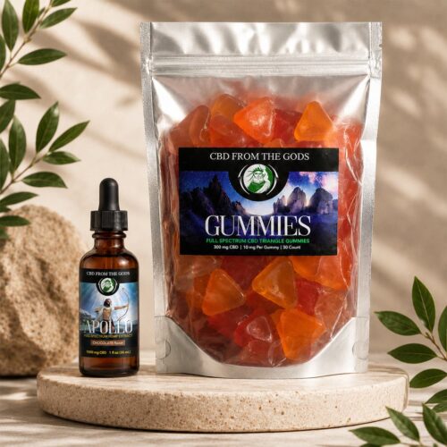 CBD Gummies & CBD Oil Combo - Saves $20